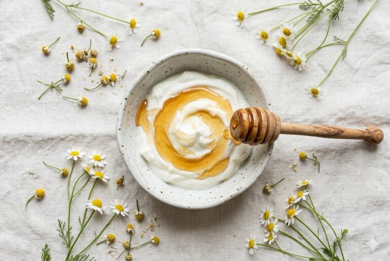 Honey Yogurt Secret for an Enzyme Glow
